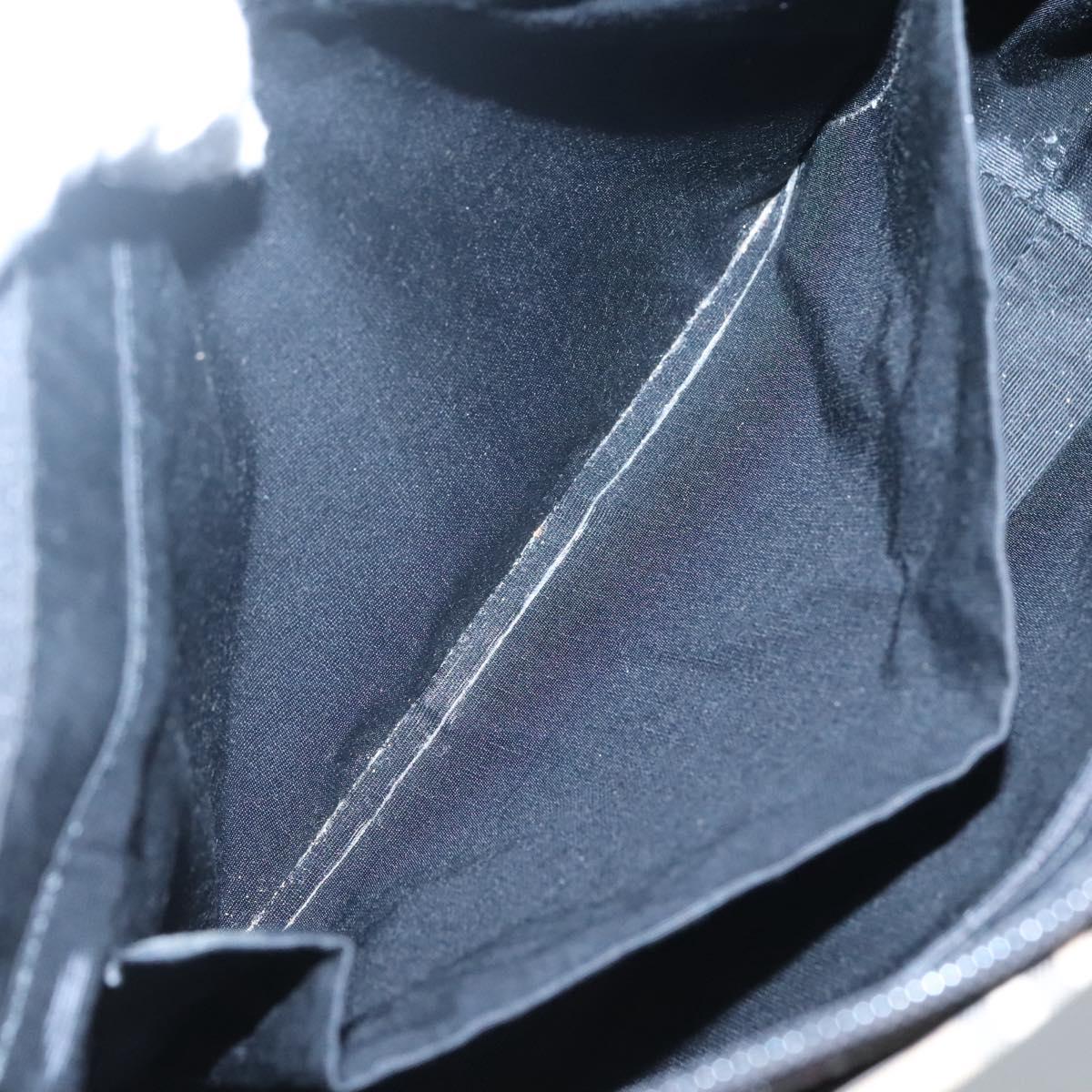 Burberrys Nova Check Hand Bag Canvas Beige Gold Auth sw745