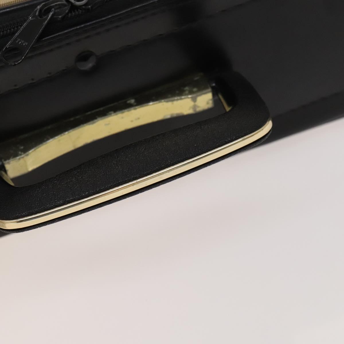 Burberrys Nova Check Violin Cases Leather Beige Gold Auth sw748