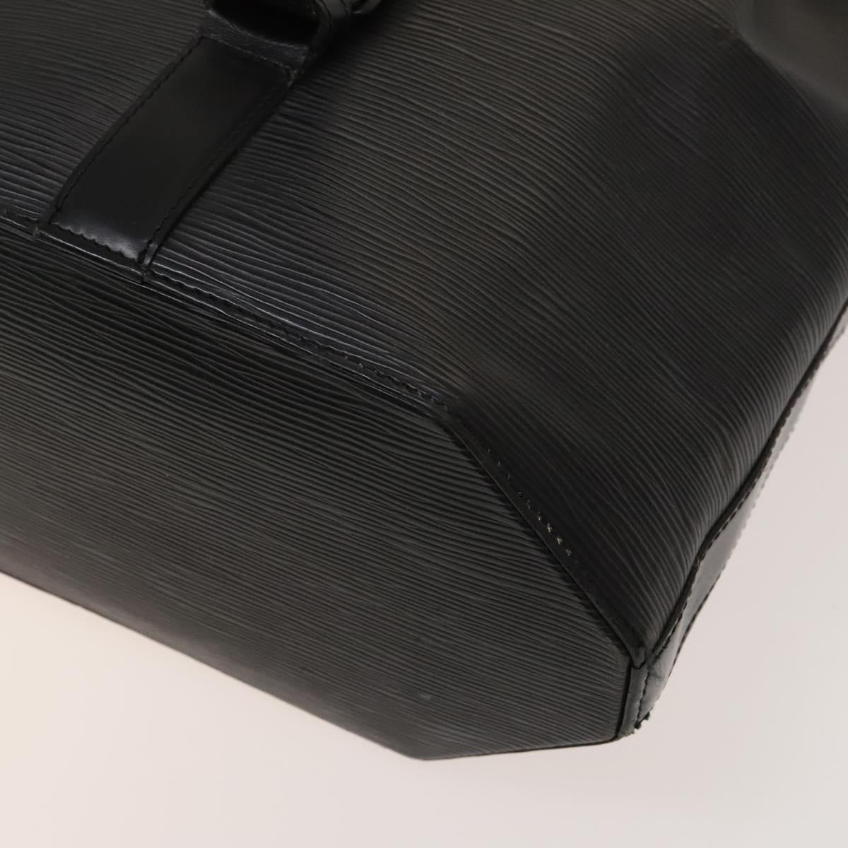 LOUIS VUITTON Epi Sac A Dos Shoulder Bag Black M80153 LV Auth sw777