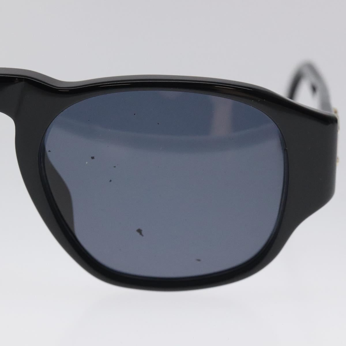 CHANEL Sunglasses plastic Black CC Auth SW917