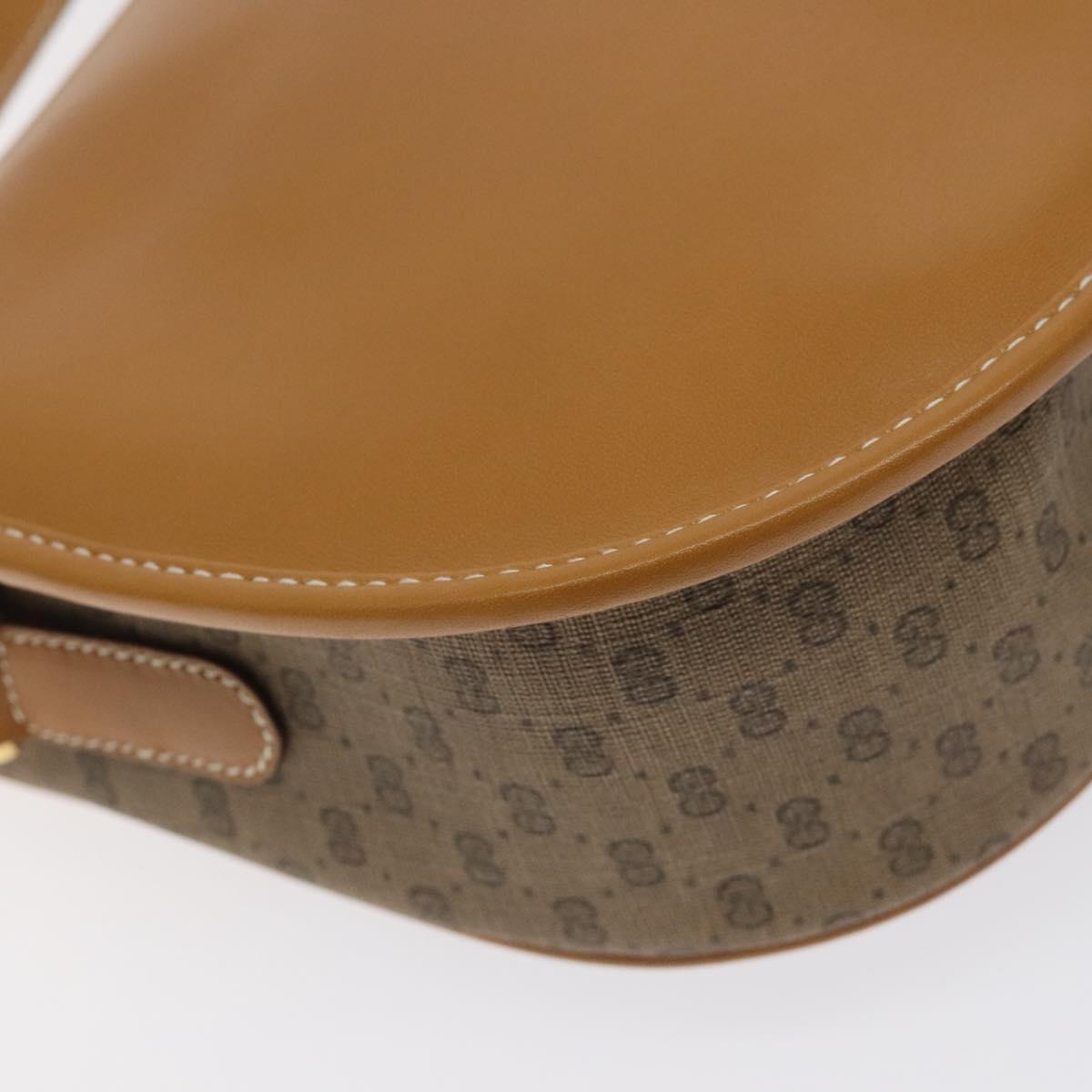 GUCCI Micro GG Supreme Shoulder Bag PVC Beige Gold 007 58 0074 Auth SW968