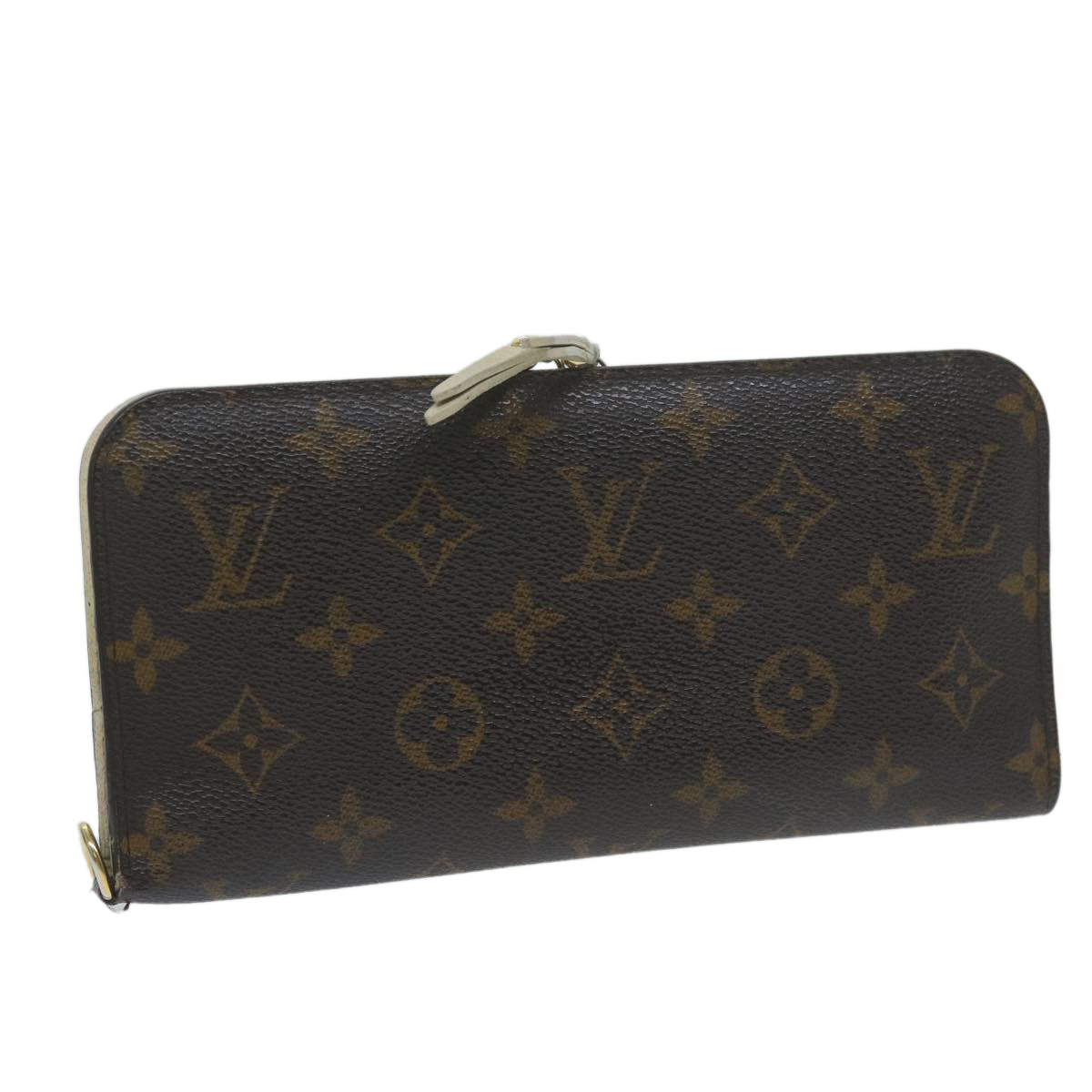 LOUIS VUITTON Monogram Portefeuille Insolite Wallet Yvoire M66563 LV Auth tb1000