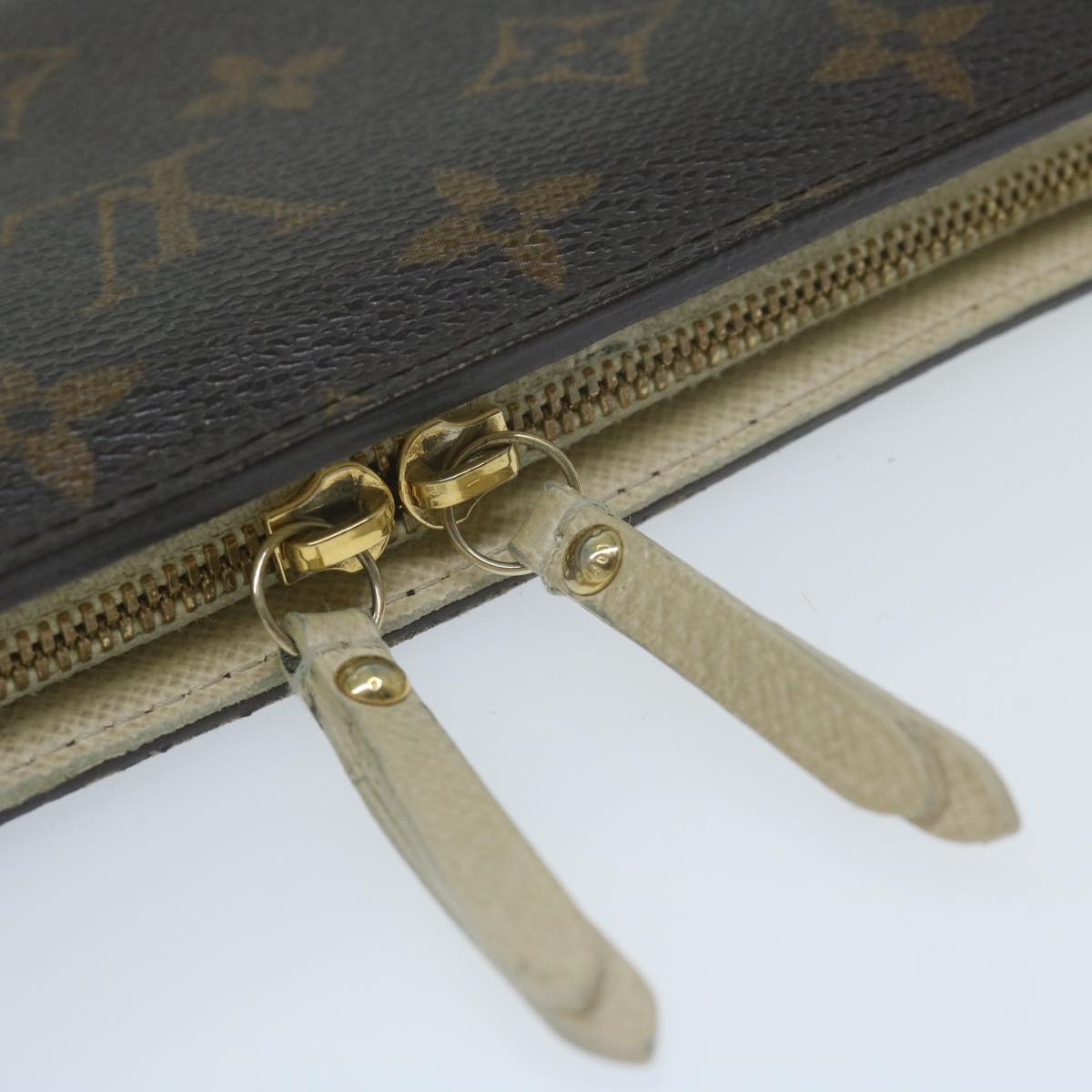 LOUIS VUITTON Monogram Portefeuille Insolite Wallet Yvoire M66563 LV Auth tb1000