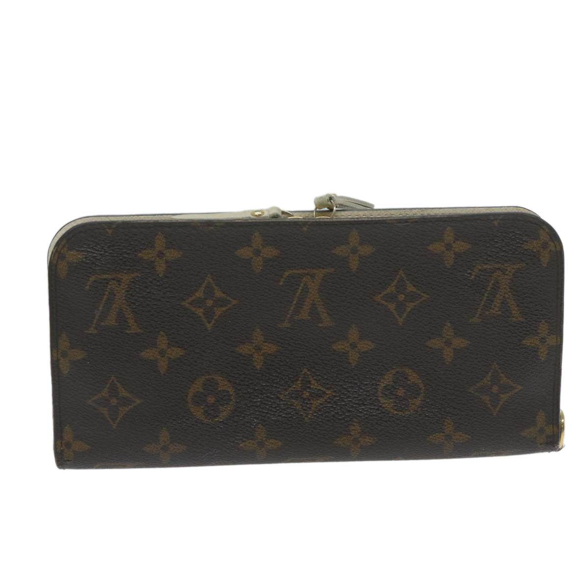 LOUIS VUITTON Monogram Portefeuille Insolite Wallet Yvoire M66563 LV Auth tb1000