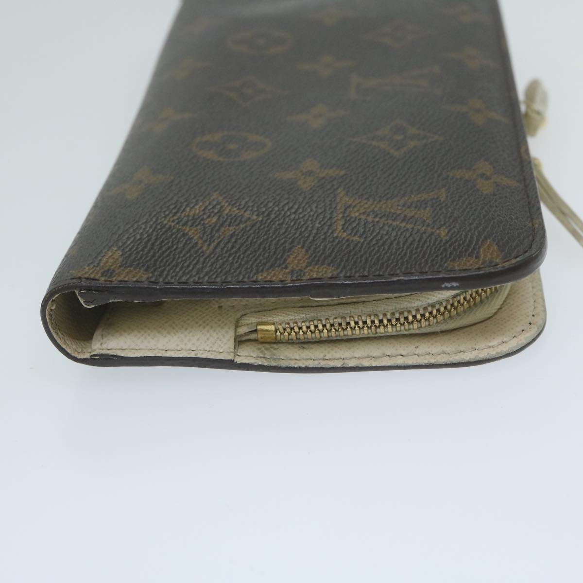 LOUIS VUITTON Monogram Portefeuille Insolite Wallet Yvoire M66563 LV Auth tb1000