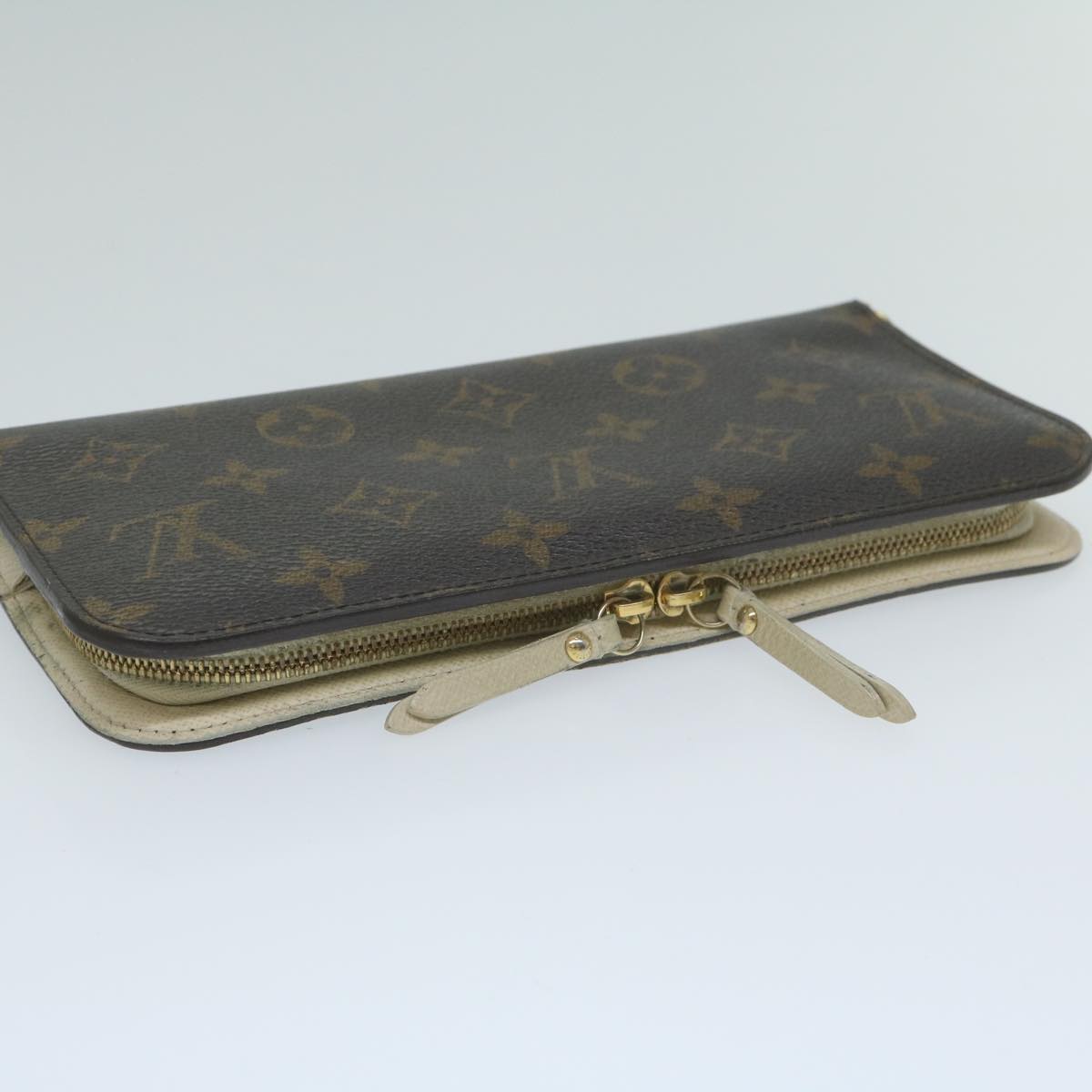 LOUIS VUITTON Monogram Portefeuille Insolite Wallet Yvoire M66563 LV Auth tb1000