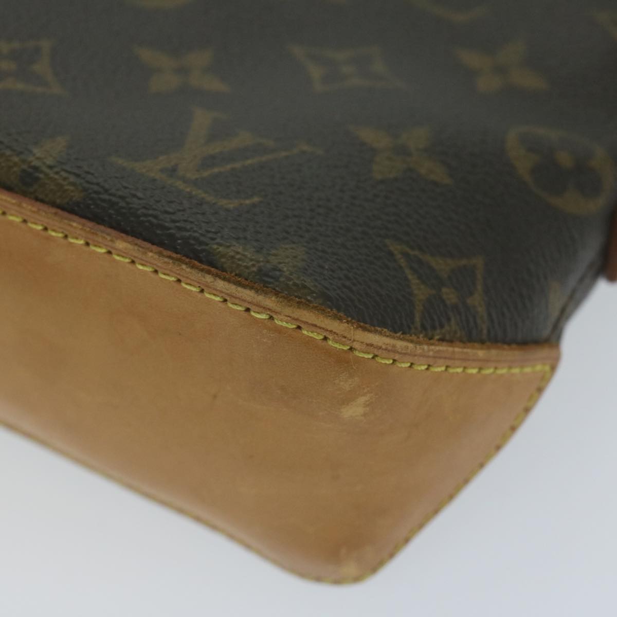 LOUIS VUITTON Monogram Trotteur Shoulder Bag M51240 LV Auth tb1007