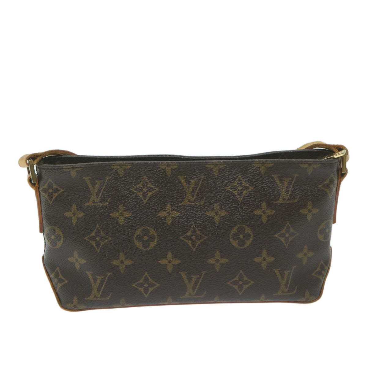 LOUIS VUITTON Monogram Trotteur Shoulder Bag M51240 LV Auth tb1007