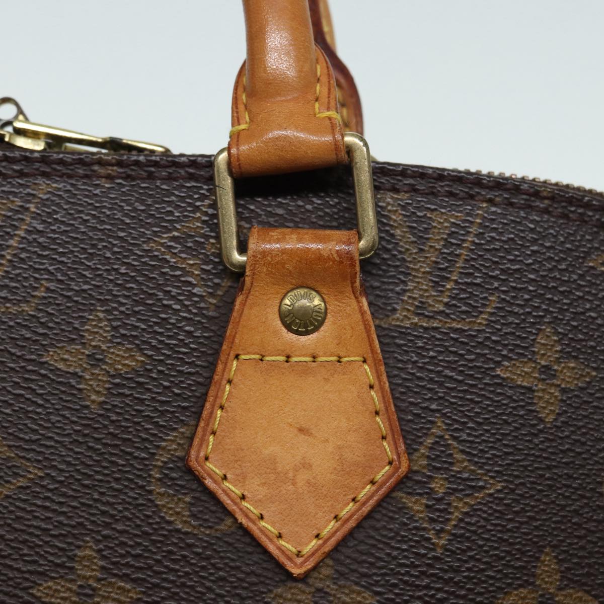 LOUIS VUITTON Monogram Alma Hand Bag M51130 LV Auth tb1109