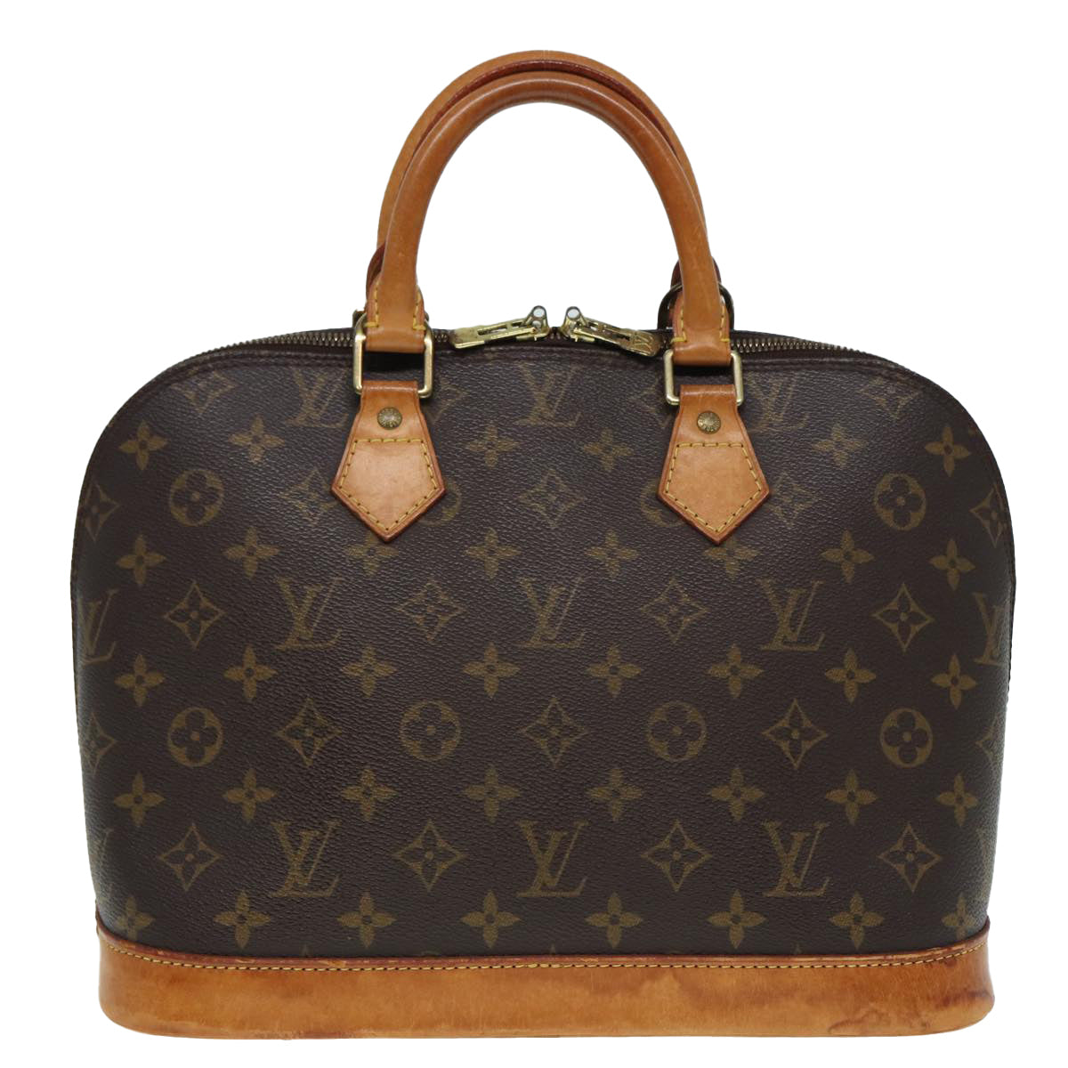 LOUIS VUITTON Monogram Alma Hand Bag M51130 LV Auth tb1109