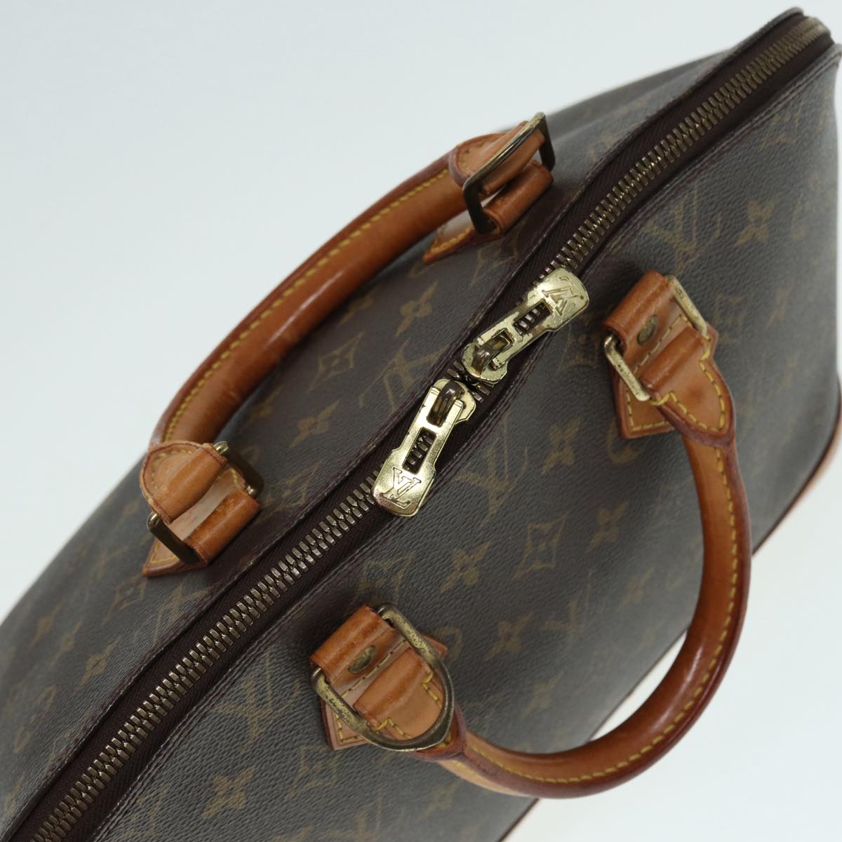 LOUIS VUITTON Monogram Alma Hand Bag M51130 LV Auth tb1109