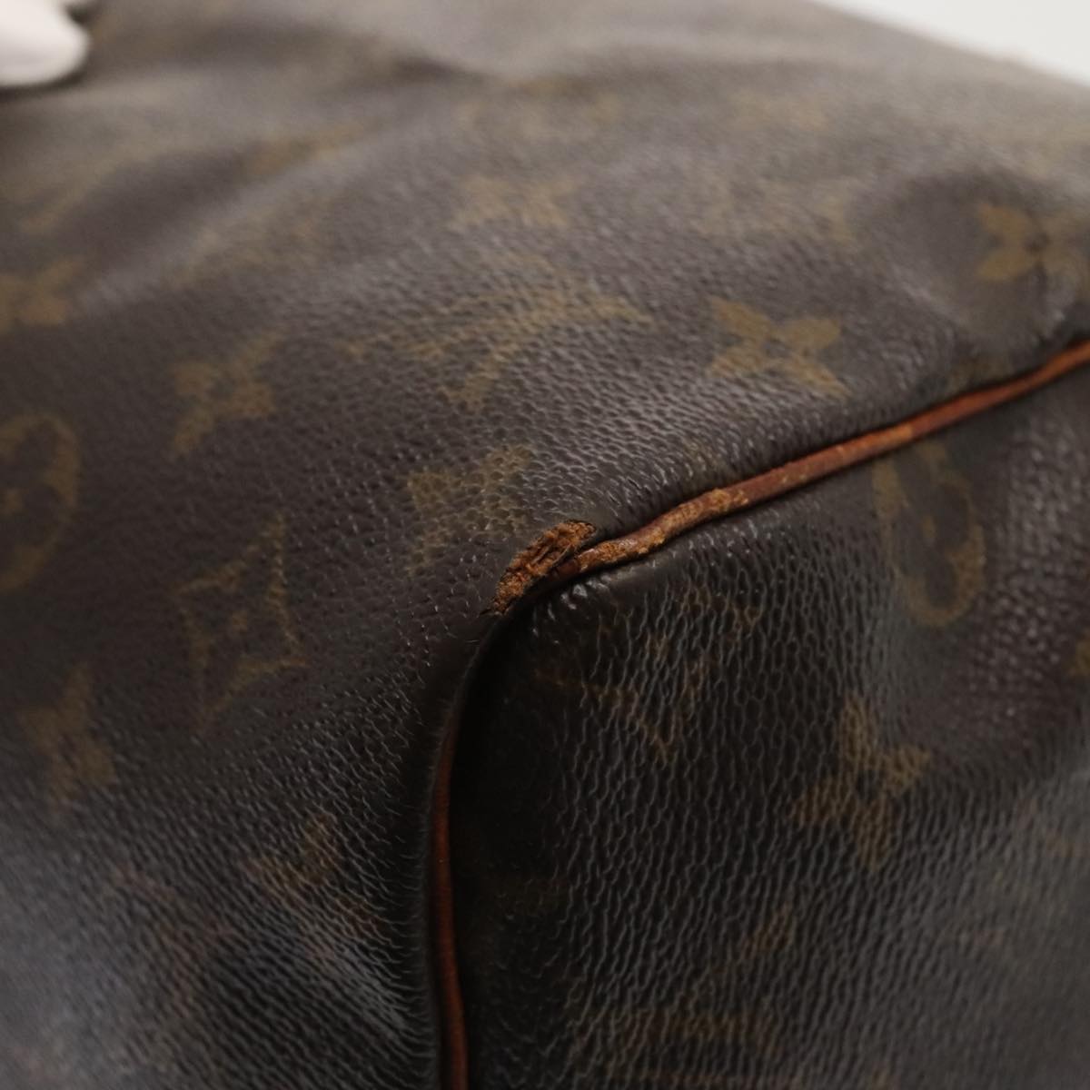 LOUIS VUITTON Monogram Speedy 30 Hand Bag M41526 LV Auth tb1120