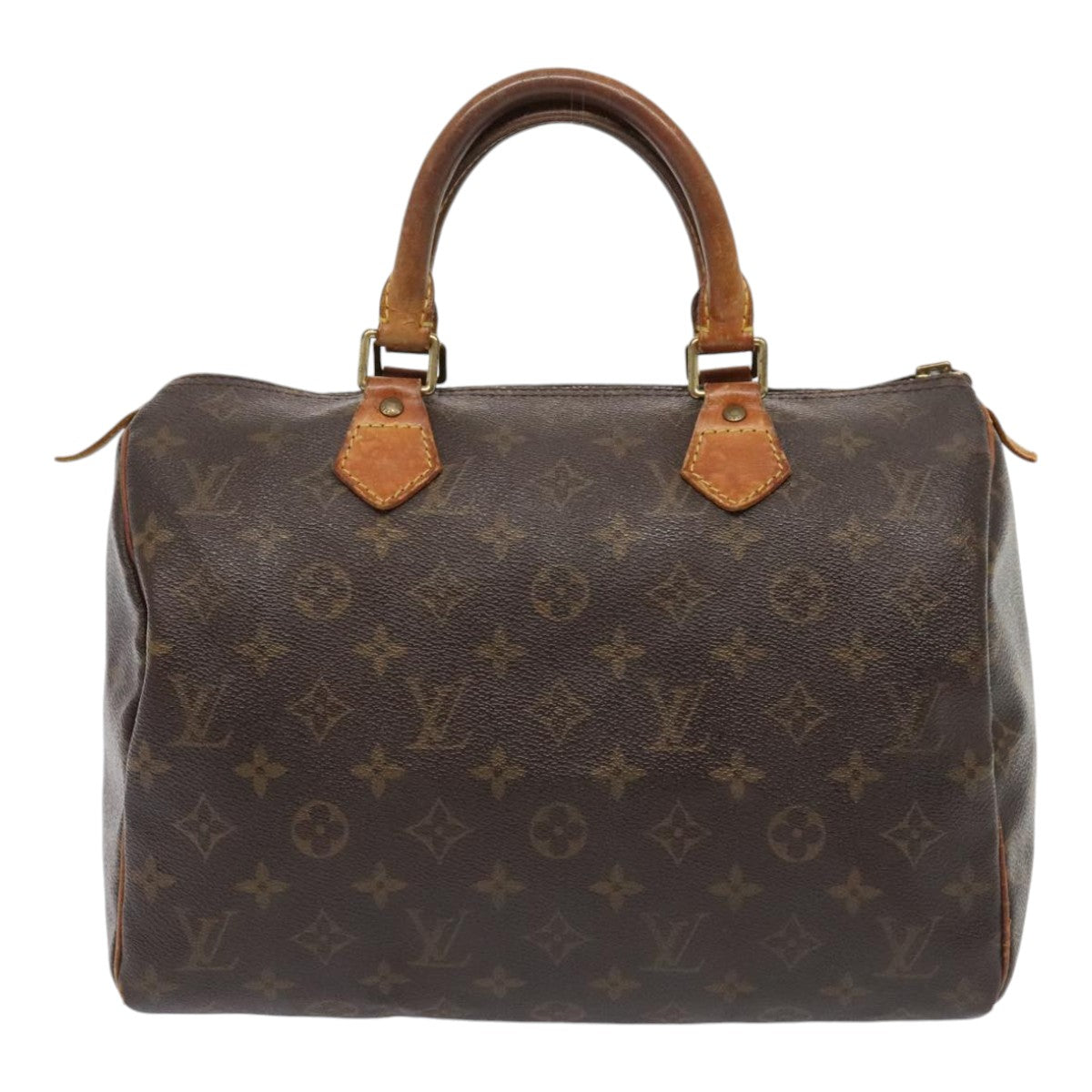 LOUIS VUITTON Monogram Speedy 30 Hand Bag M41526 LV Auth tb1120