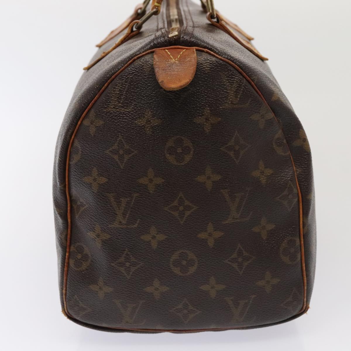 LOUIS VUITTON Monogram Speedy 30 Hand Bag M41526 LV Auth tb1120