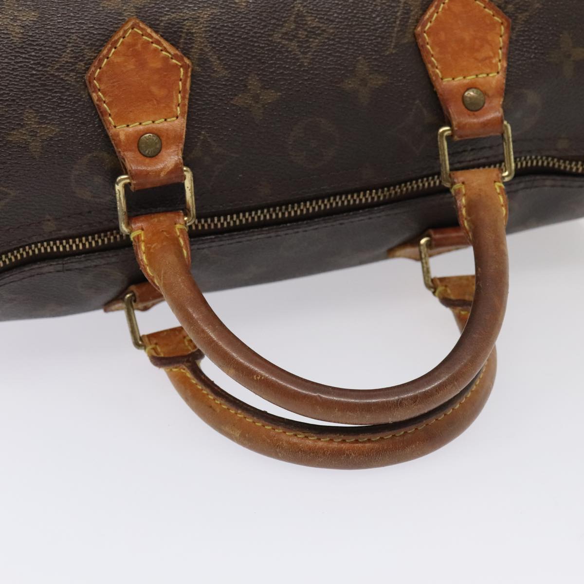 LOUIS VUITTON Monogram Speedy 30 Hand Bag M41526 LV Auth tb1120