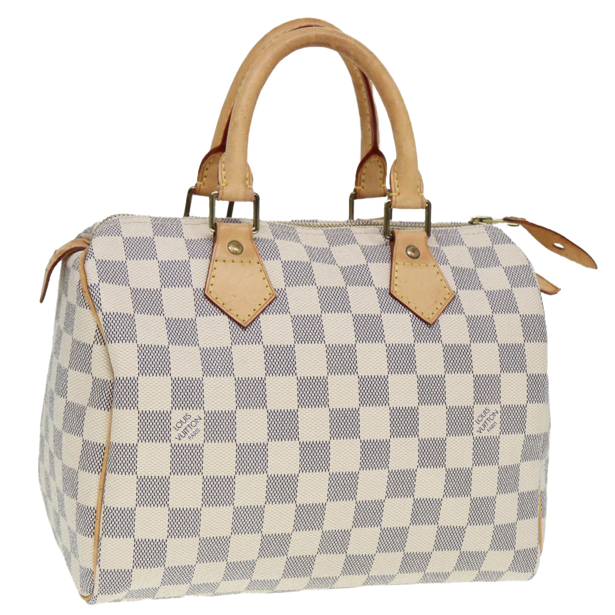 LOUIS VUITTON Damier Azur Speedy 25 Hand Bag N41534 LV Auth tb1153