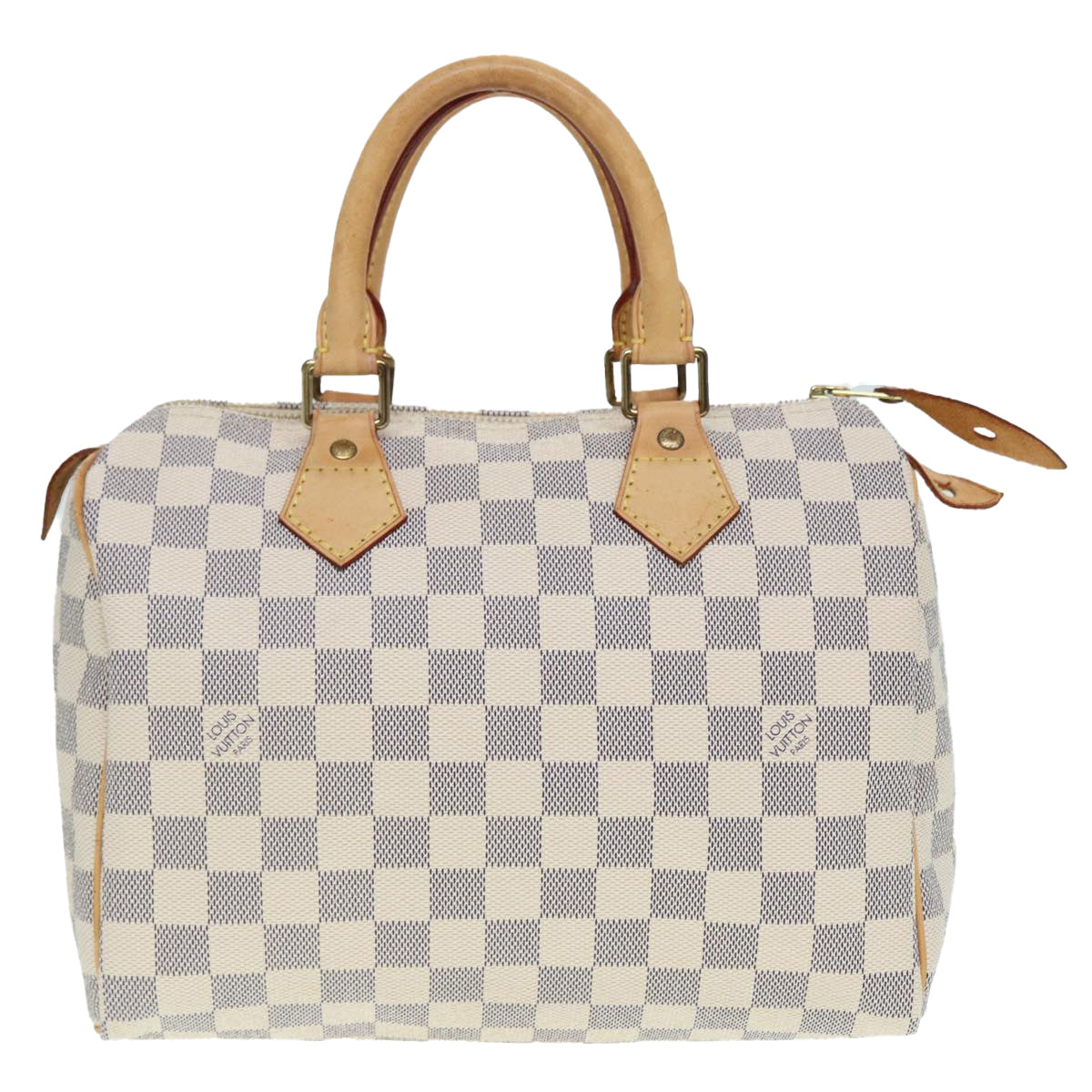 LOUIS VUITTON Damier Azur Speedy 25 Hand Bag N41534 LV Auth tb1153