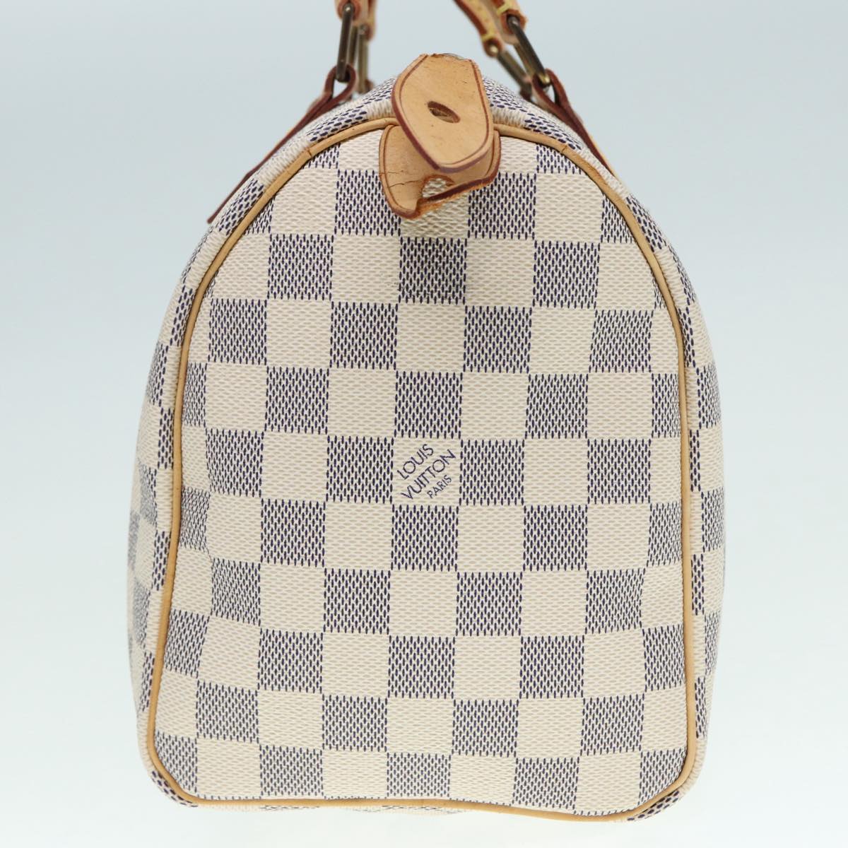 LOUIS VUITTON Damier Azur Speedy 25 Hand Bag N41534 LV Auth tb1153