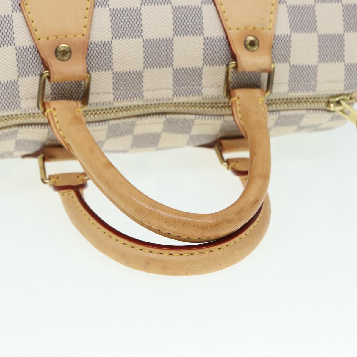 LOUIS VUITTON Damier Azur Speedy 25 Hand Bag N41534 LV Auth tb1153