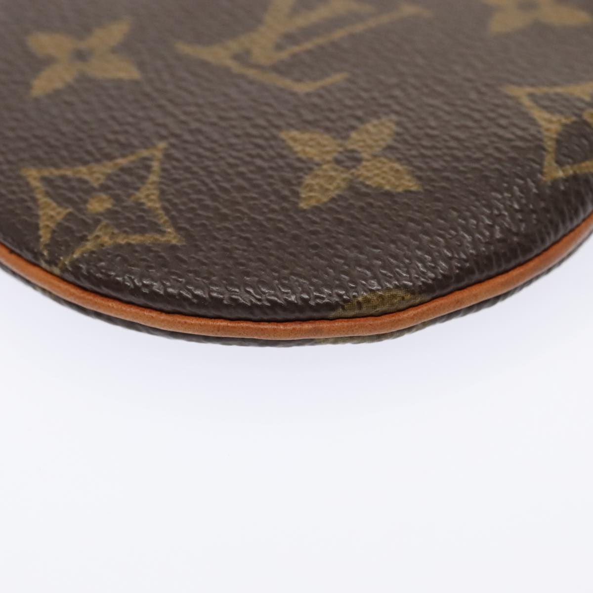 LOUIS VUITTON Monogram Porte Monnaie Rond Coin Purse M61926 LV Auth tb1168