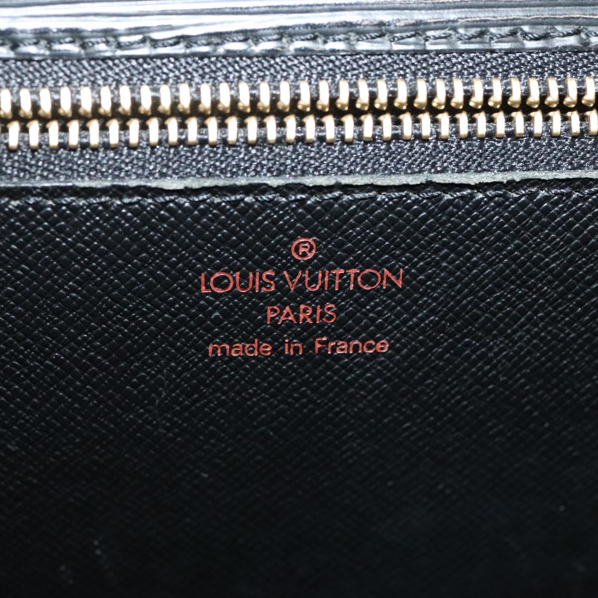 LOUIS VUITTON Epi Monceau 28 Hand Bag Black M52122 LV Auth tb1181