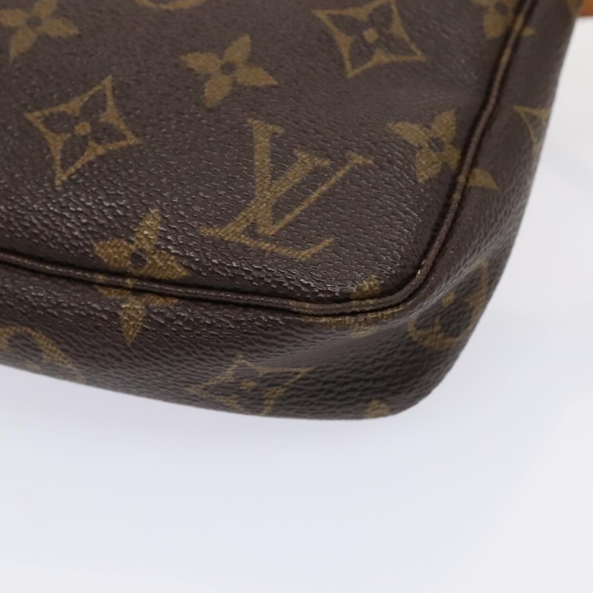 LOUIS VUITTON Monogram Pochette Accessoires Pouch M51980 LV Auth tb1197