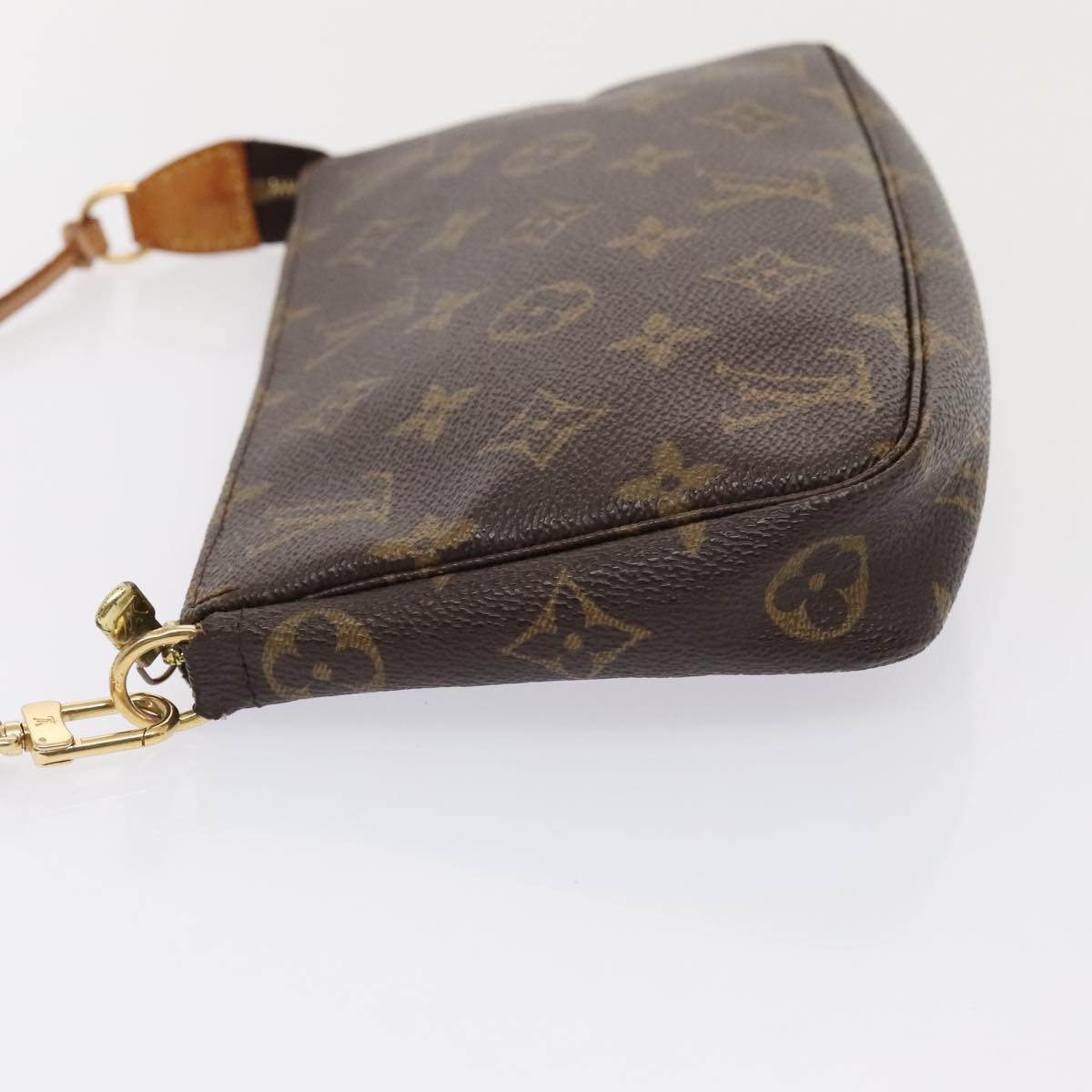 LOUIS VUITTON Monogram Pochette Accessoires Pouch M51980 LV Auth tb1197