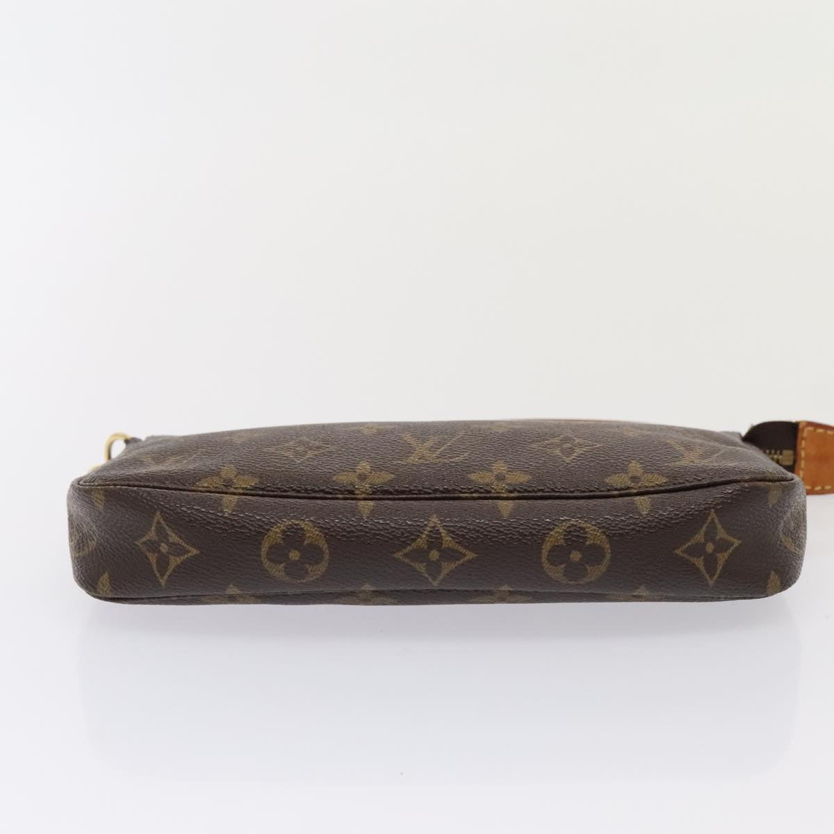 LOUIS VUITTON Monogram Pochette Accessoires Pouch M51980 LV Auth tb1197