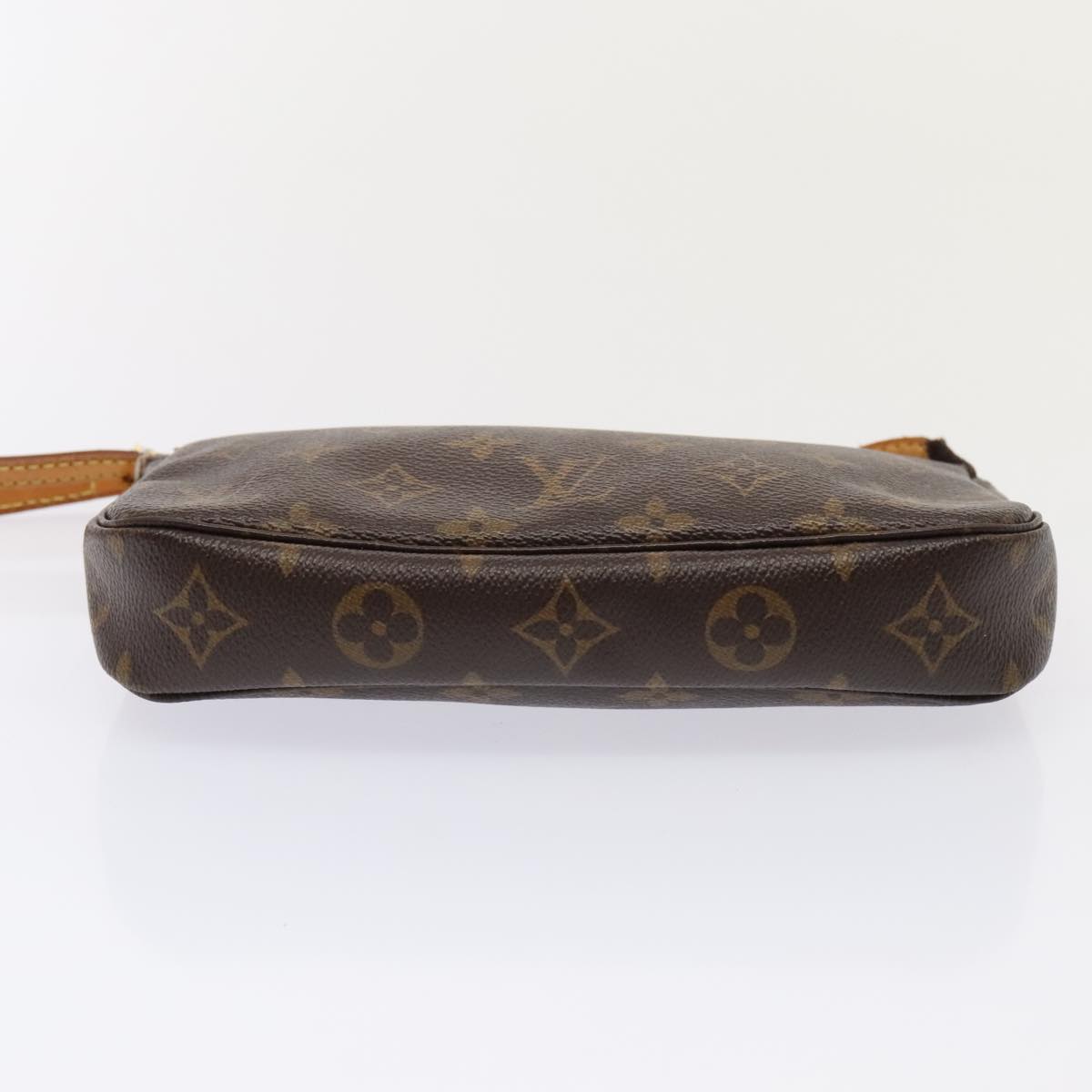 LOUIS VUITTON Monogram Pochette Accessoires Pouch M51980 LV Auth tb1198