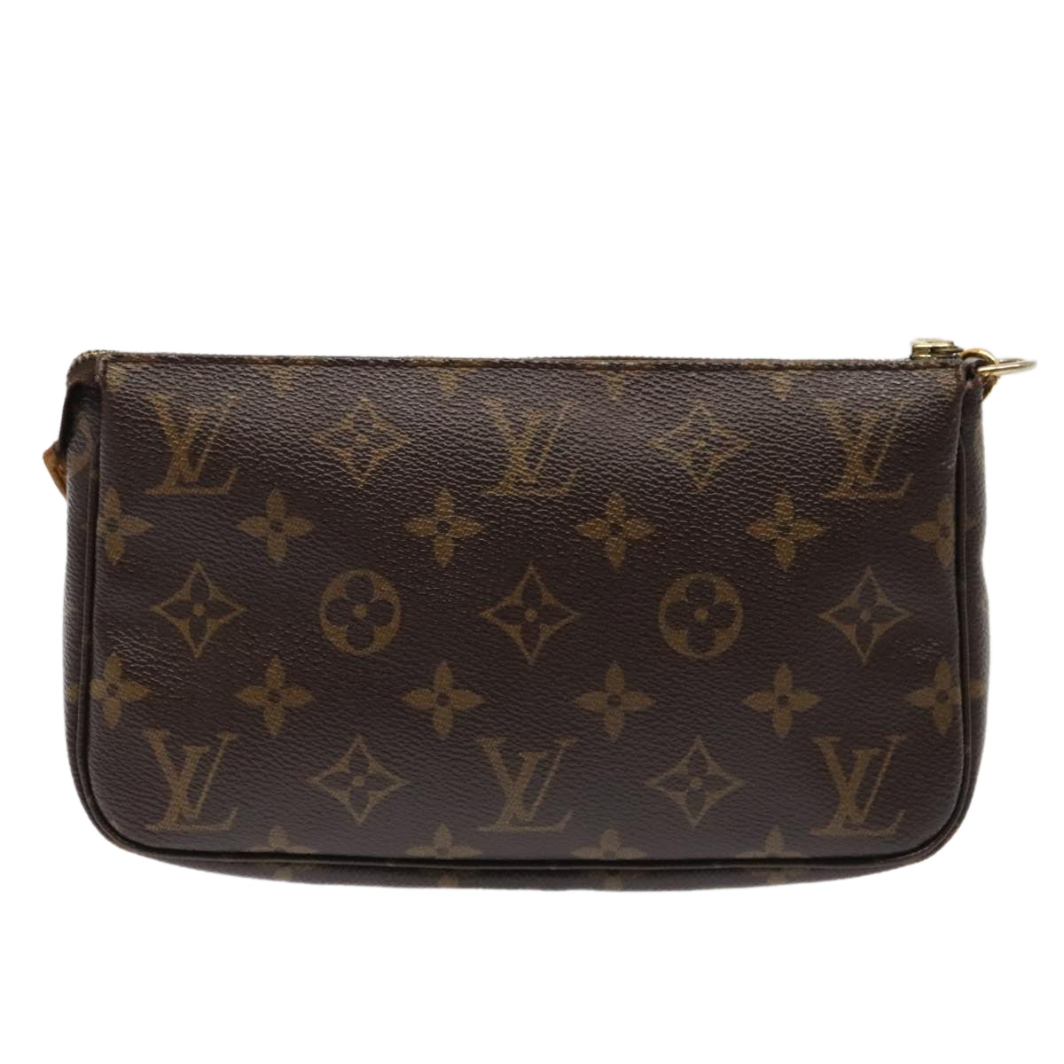 LOUIS VUITTON Monogram Pochette Accessoires Pouch M51980 LV Auth tb1198