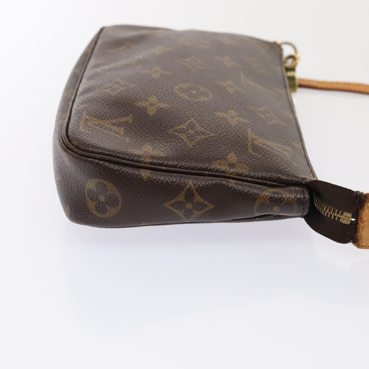 LOUIS VUITTON Monogram Pochette Accessoires Pouch M51980 LV Auth tb1198