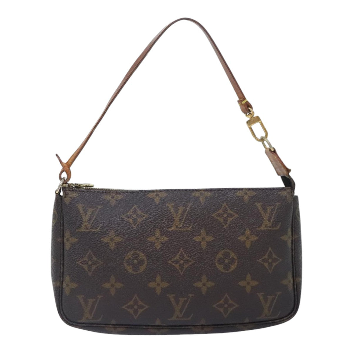 LOUIS VUITTON Monogram Pochette Accessoires Pouch M51980 LV Auth tb1199