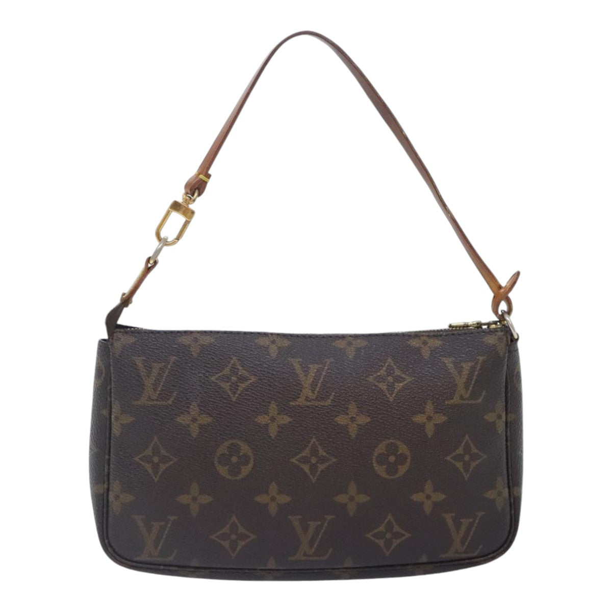 LOUIS VUITTON Monogram Pochette Accessoires Pouch M51980 LV Auth tb1199