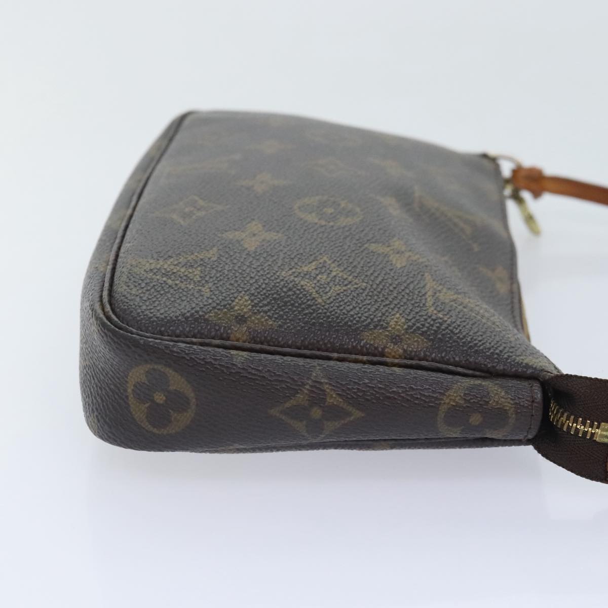 LOUIS VUITTON Monogram Pochette Accessoires Pouch M51980 LV Auth tb1199