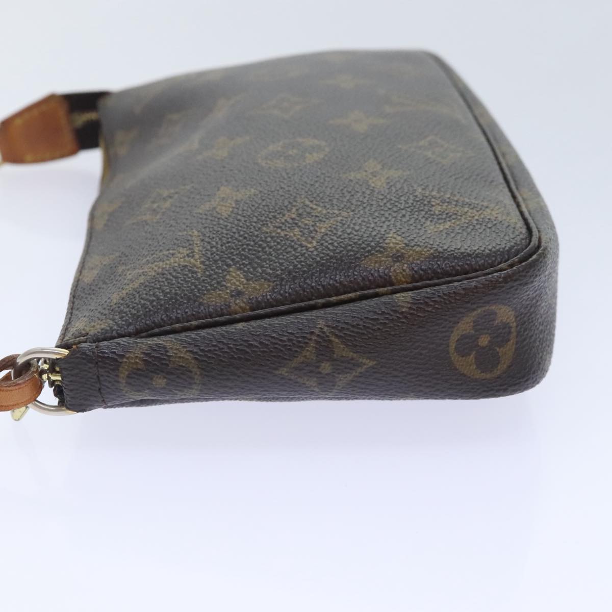 LOUIS VUITTON Monogram Pochette Accessoires Pouch M51980 LV Auth tb1199