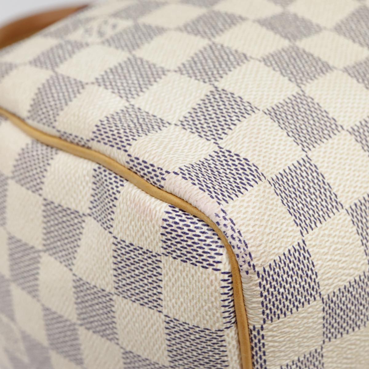 LOUIS VUITTON Damier Azur Speedy 25 Hand Bag N41534 LV Auth tb1229