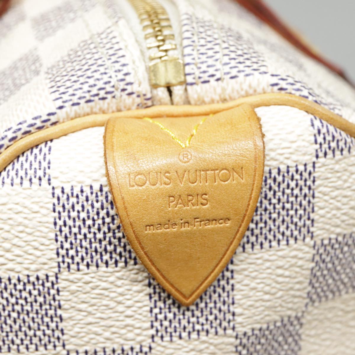 LOUIS VUITTON Damier Azur Speedy 25 Hand Bag N41534 LV Auth tb1229