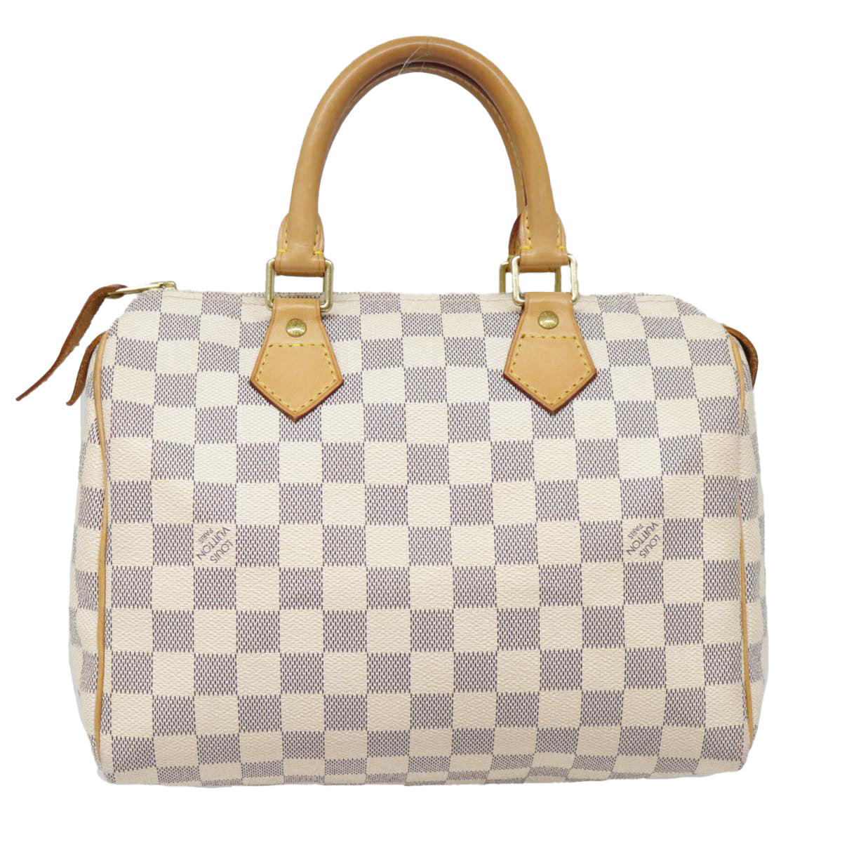 LOUIS VUITTON Damier Azur Speedy 25 Hand Bag N41534 LV Auth tb1229