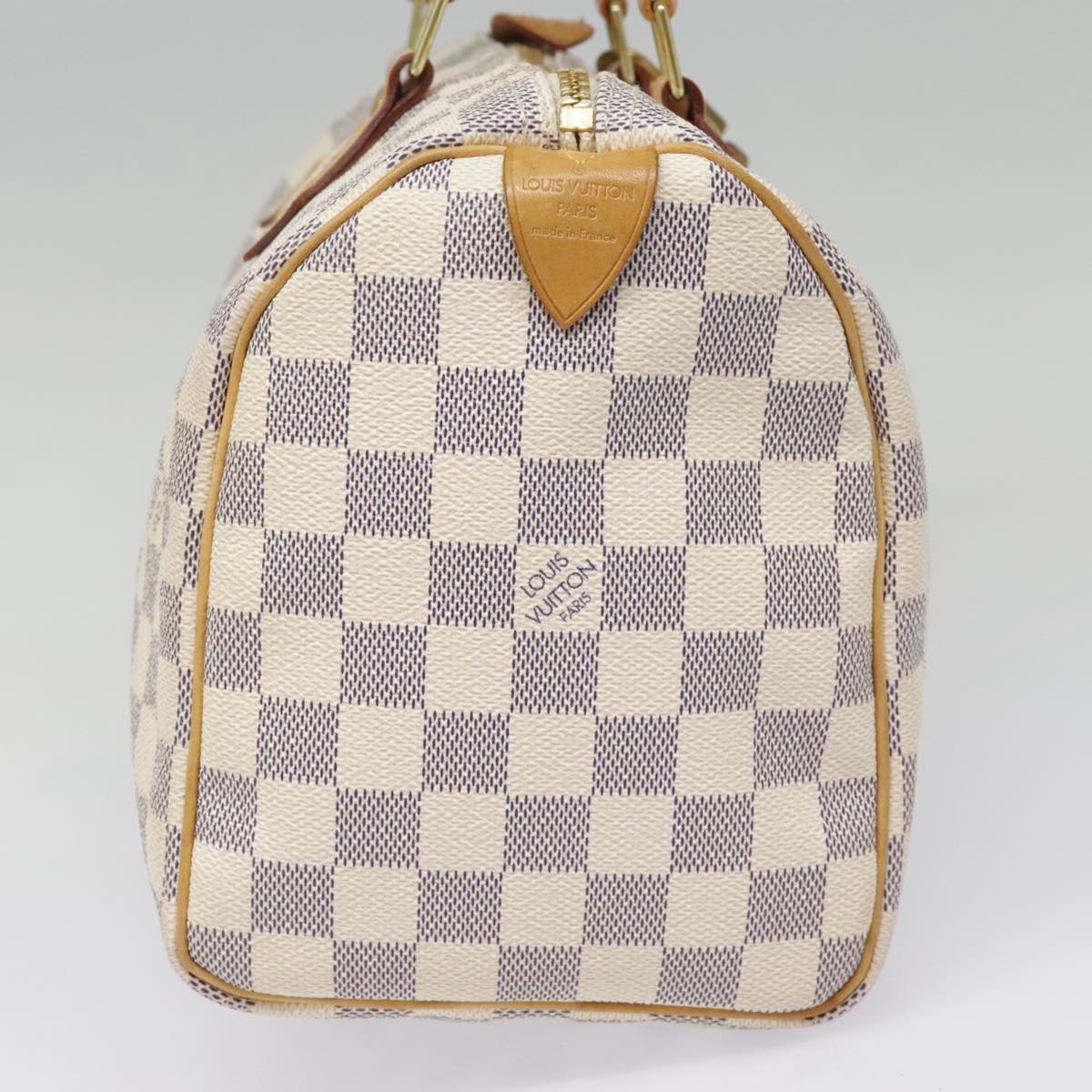 LOUIS VUITTON Damier Azur Speedy 25 Hand Bag N41534 LV Auth tb1229