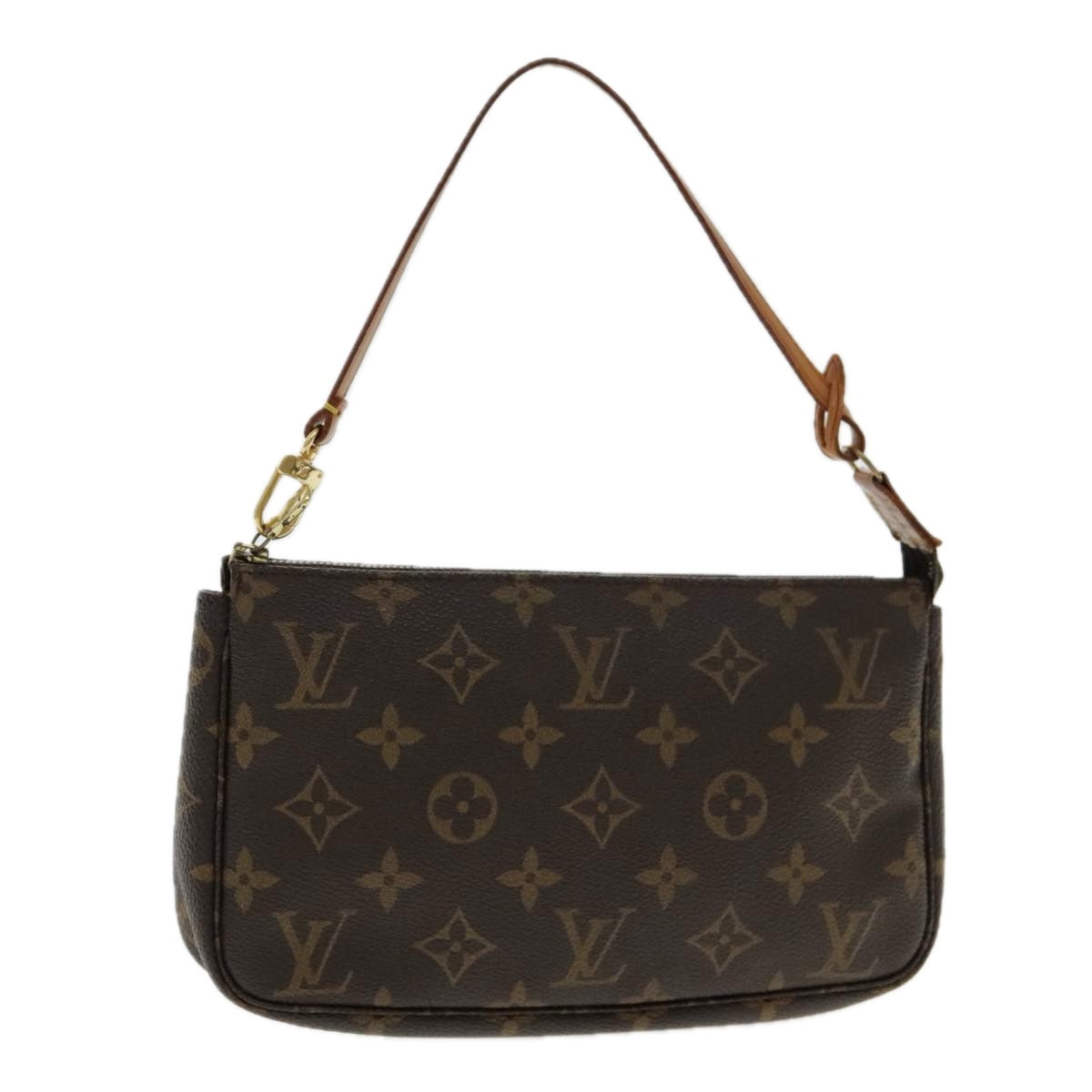 LOUIS VUITTON Monogram Pochette Accessoires Pouch M51980 LV Auth tb1246