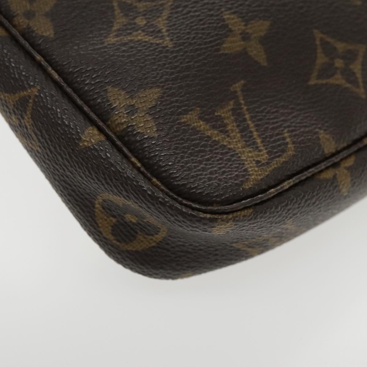 LOUIS VUITTON Monogram Pochette Accessoires Pouch M51980 LV Auth tb1246