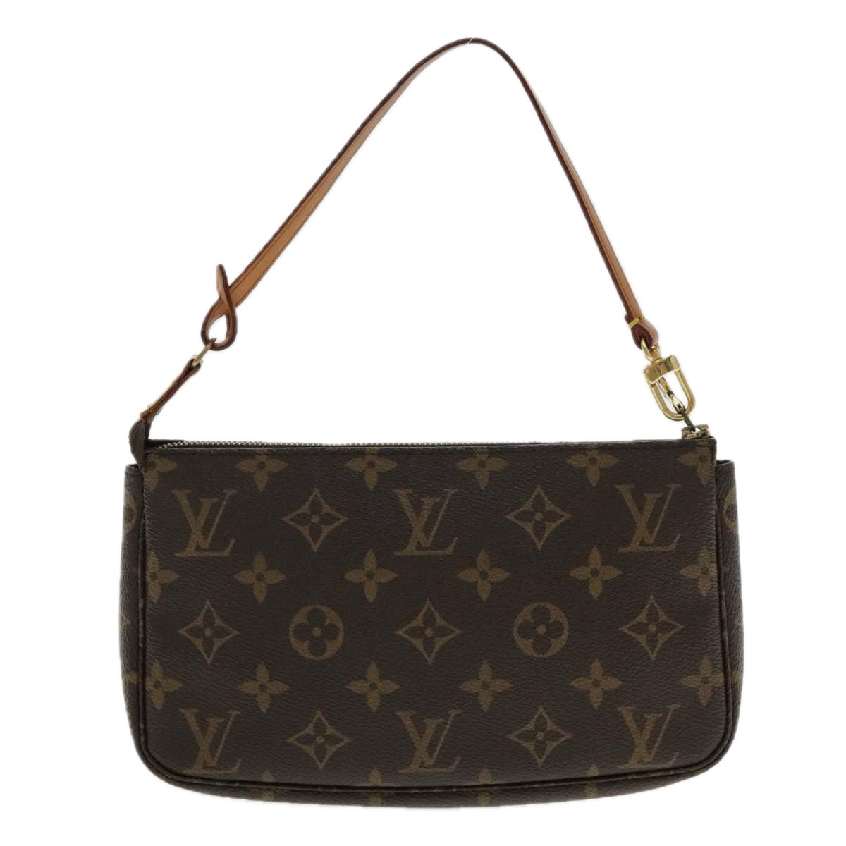 LOUIS VUITTON Monogram Pochette Accessoires Pouch M51980 LV Auth tb1246