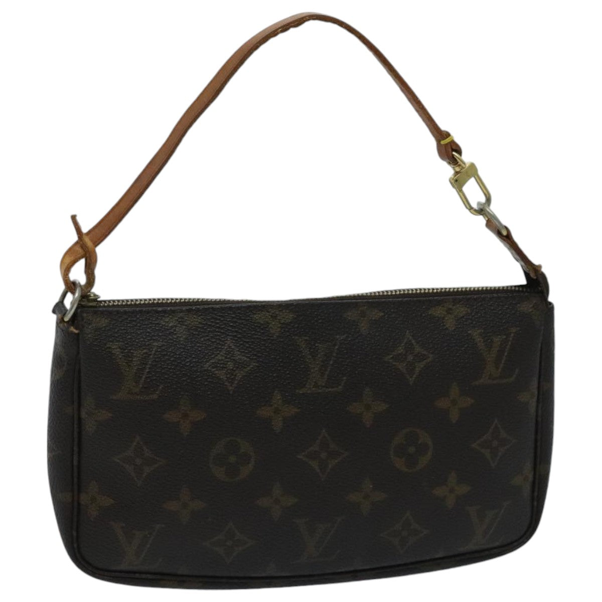 LOUIS VUITTON Monogram Pochette Accessoires Pouch M51980 LV Auth tb1247