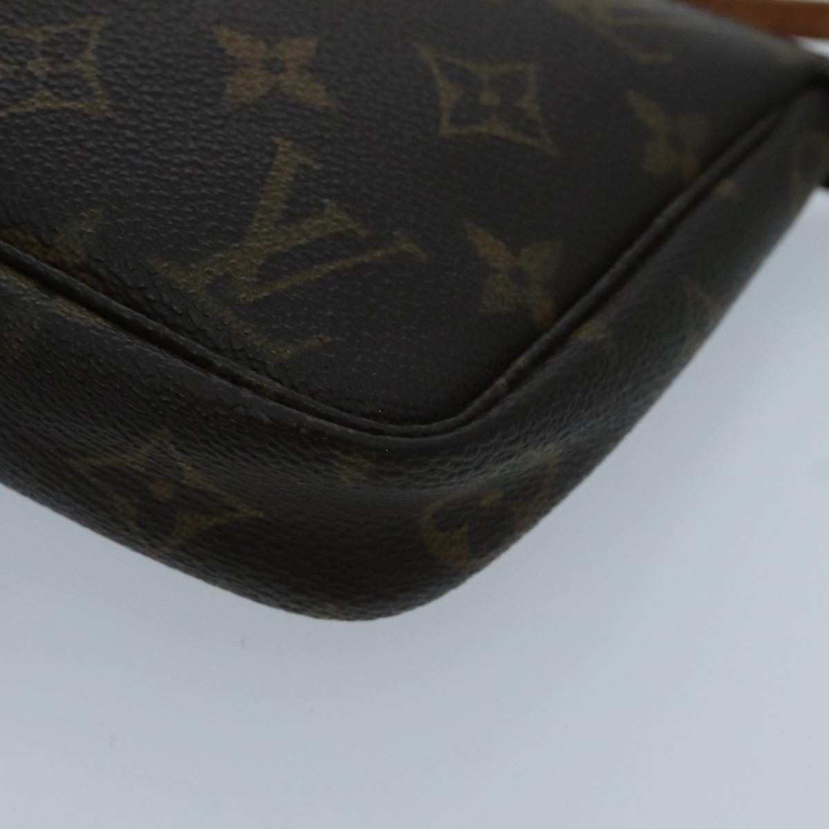 LOUIS VUITTON Monogram Pochette Accessoires Pouch M51980 LV Auth tb1247