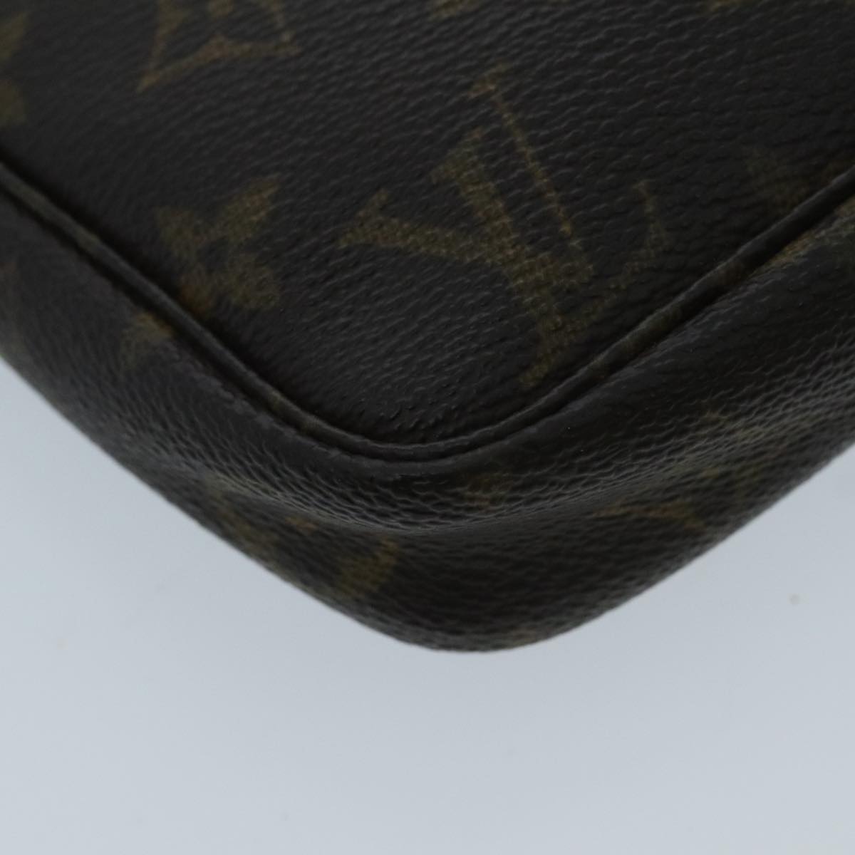 LOUIS VUITTON Monogram Pochette Accessoires Pouch M51980 LV Auth tb1247