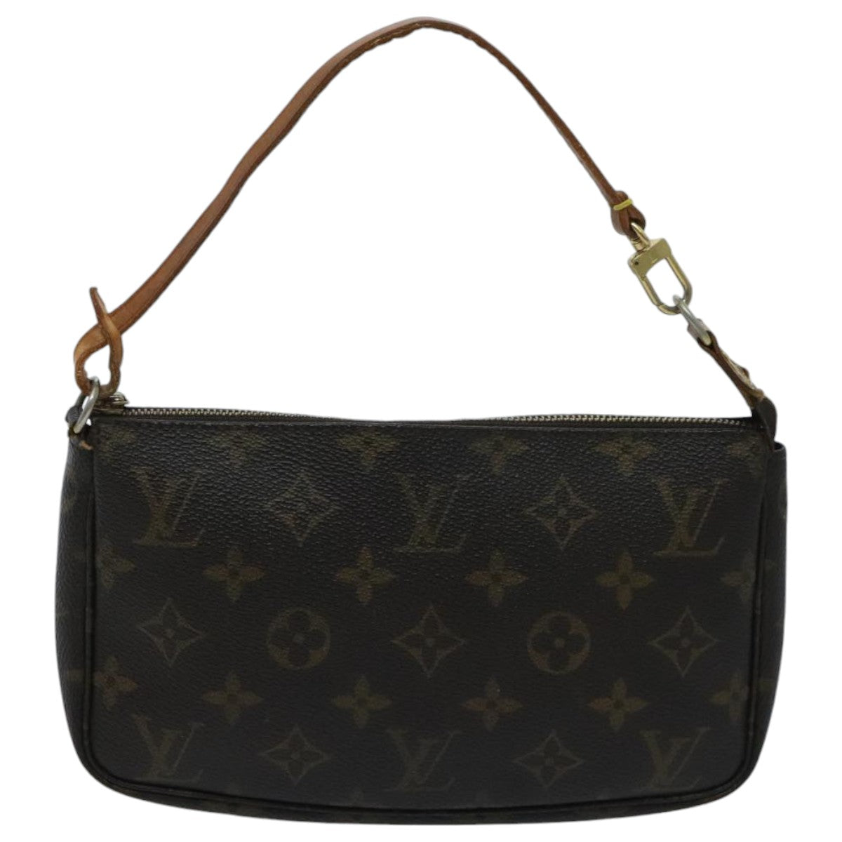 LOUIS VUITTON Monogram Pochette Accessoires Pouch M51980 LV Auth tb1247