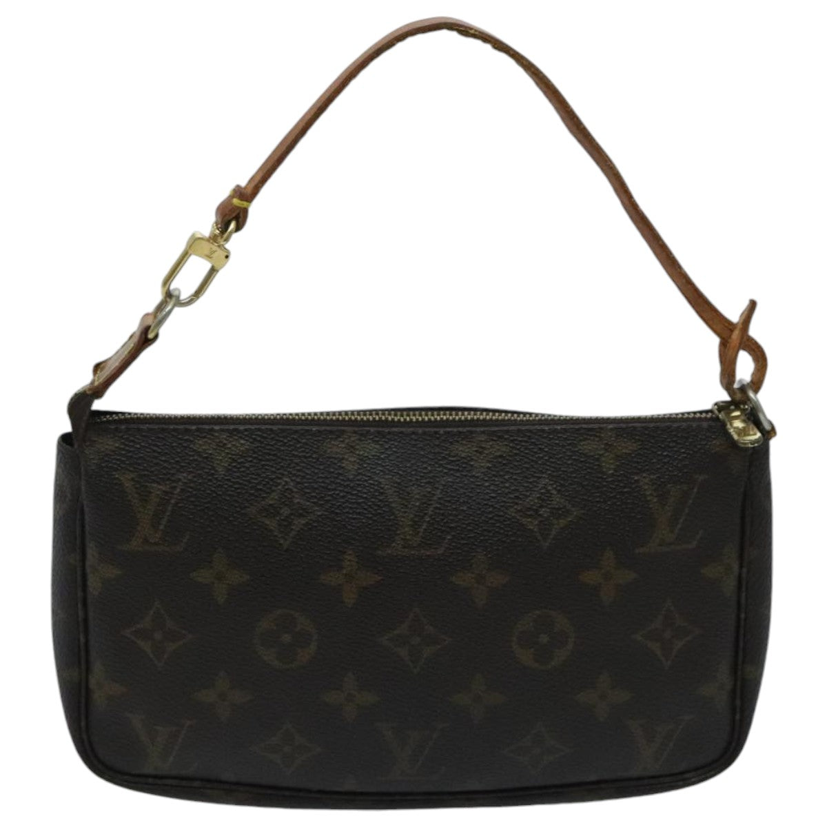 LOUIS VUITTON Monogram Pochette Accessoires Pouch M51980 LV Auth tb1247