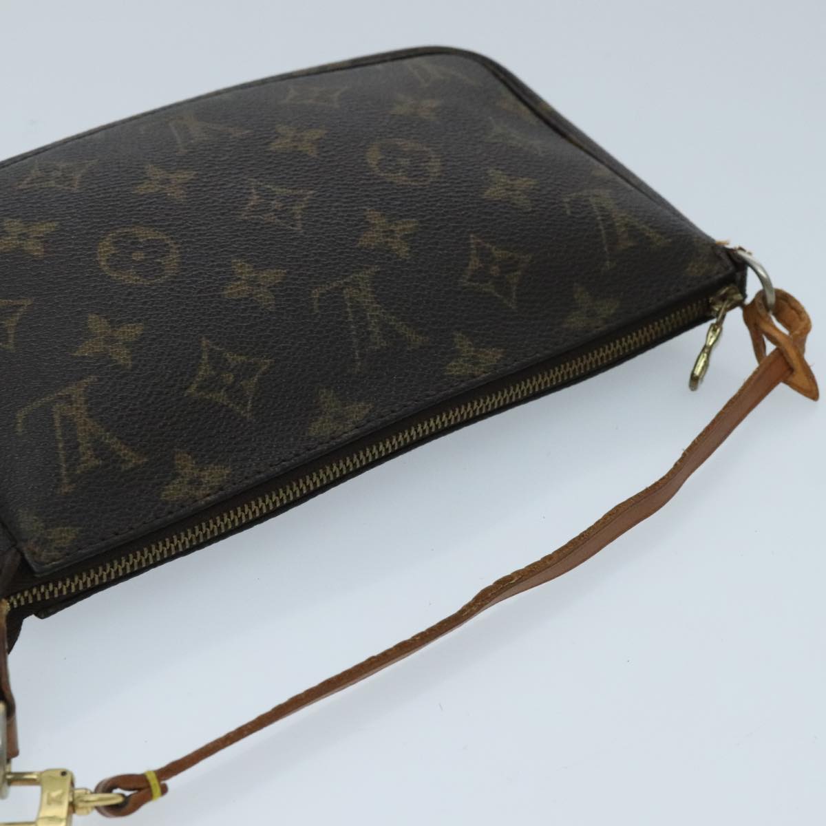 LOUIS VUITTON Monogram Pochette Accessoires Pouch M51980 LV Auth tb1247