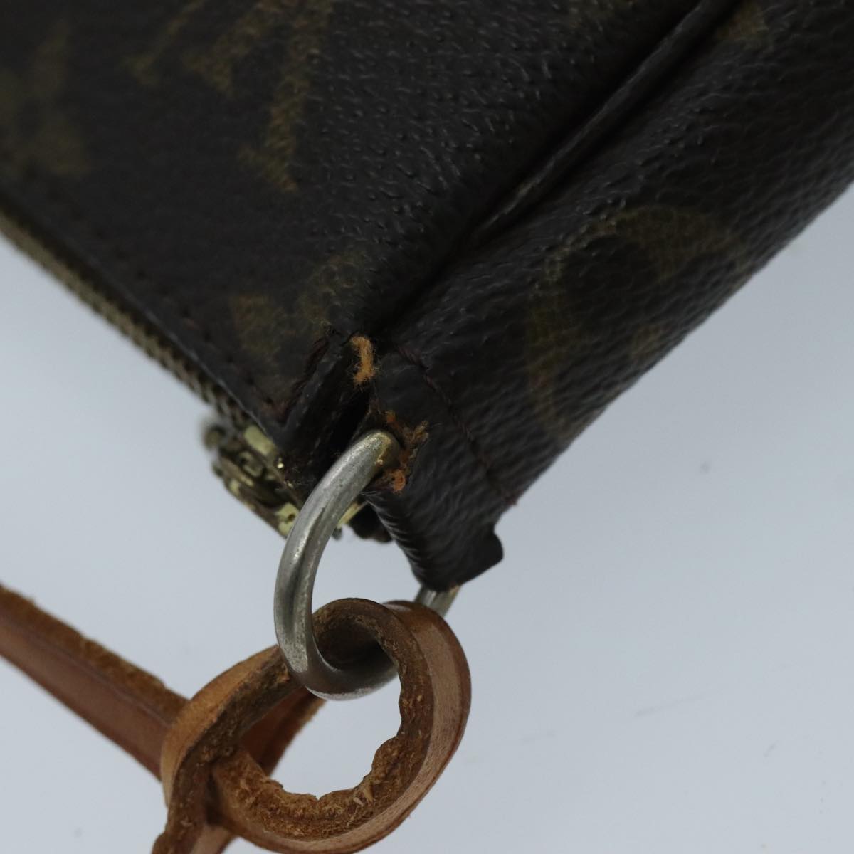 LOUIS VUITTON Monogram Pochette Accessoires Pouch M51980 LV Auth tb1247