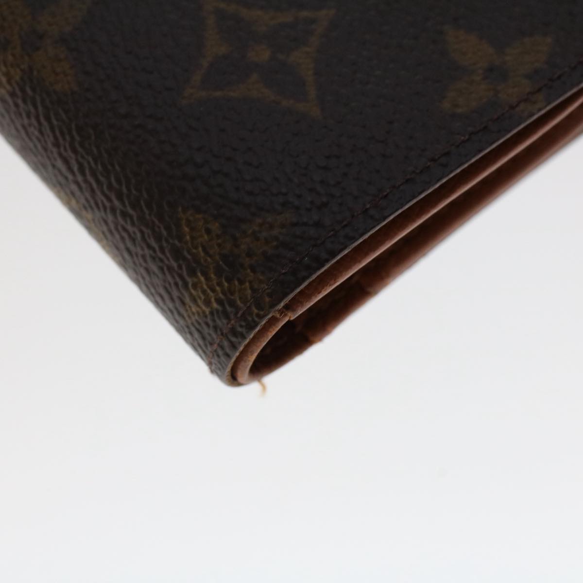 LOUIS VUITTON Monogram Porte Monnaie Billets Viennois Wallet M61663 Auth tb807